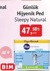 SLEEPY NATURAL GÜNLÜK HİJYENİK PED